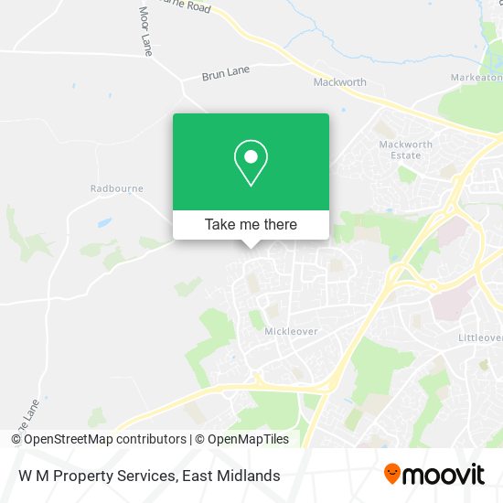 W M Property Services map