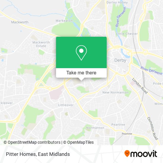 Pitter Homes map