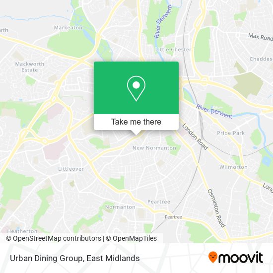Urban Dining Group map