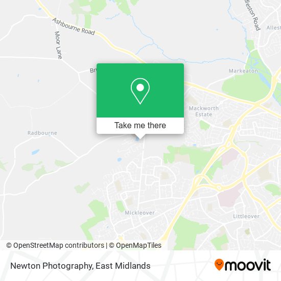 Newton Photography map