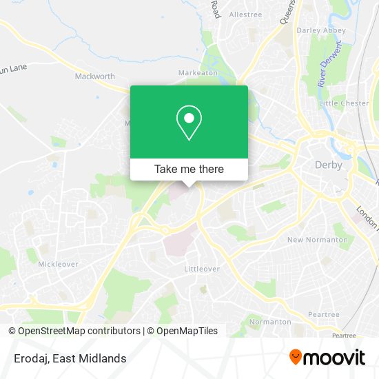 Erodaj map