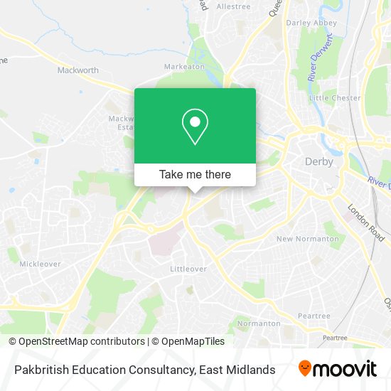 Pakbritish Education Consultancy map