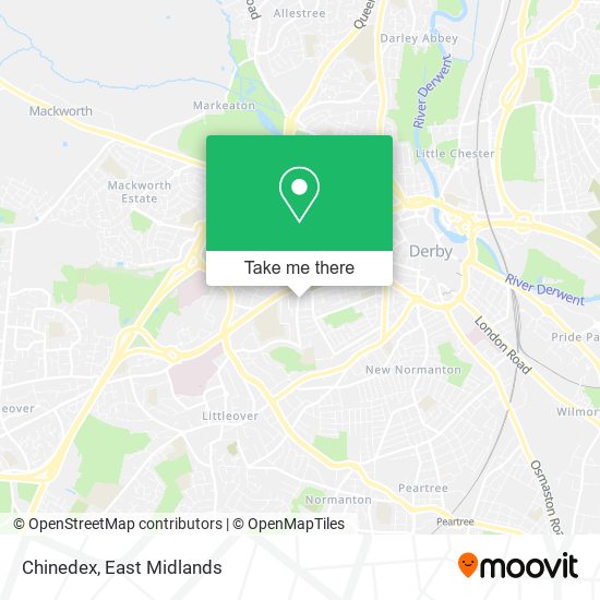 Chinedex map
