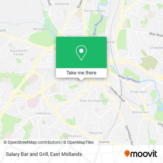 Salary Bar and Grill map