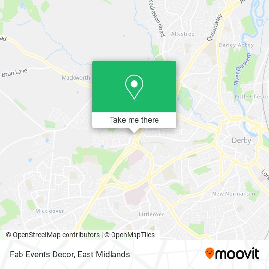 Fab Events Decor map