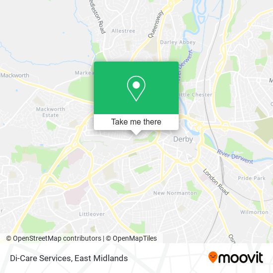 Di-Care Services map