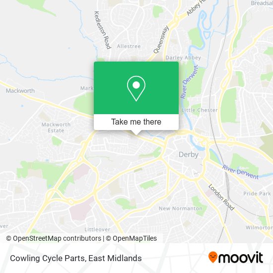Cowling Cycle Parts map