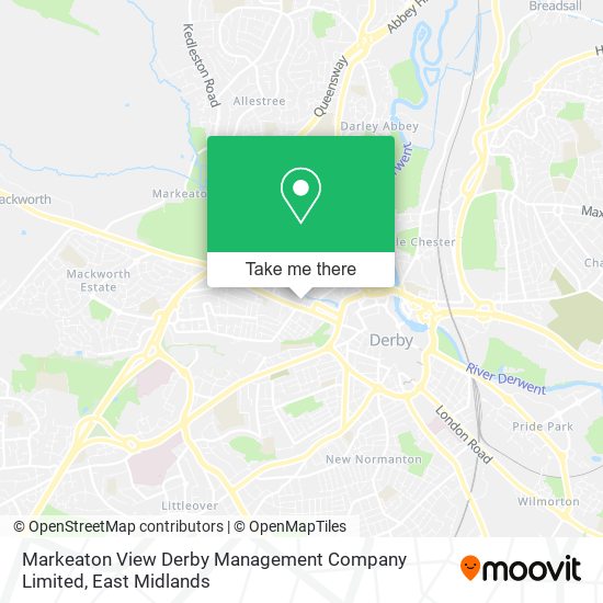 Markeaton View Derby Management Company Limited map