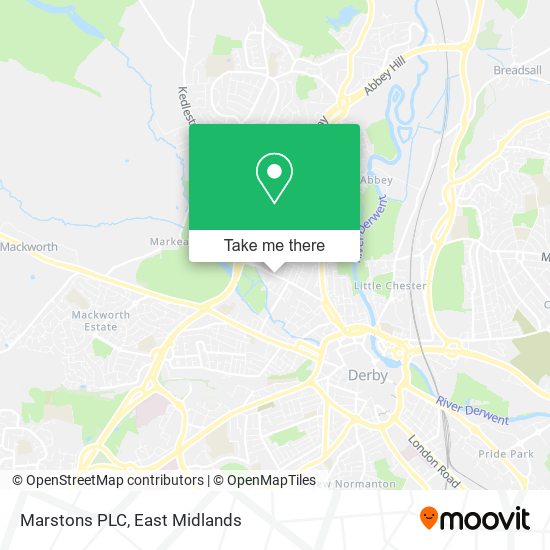 Marstons PLC map