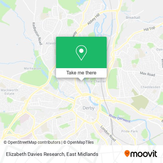 Elizabeth Davies Research map