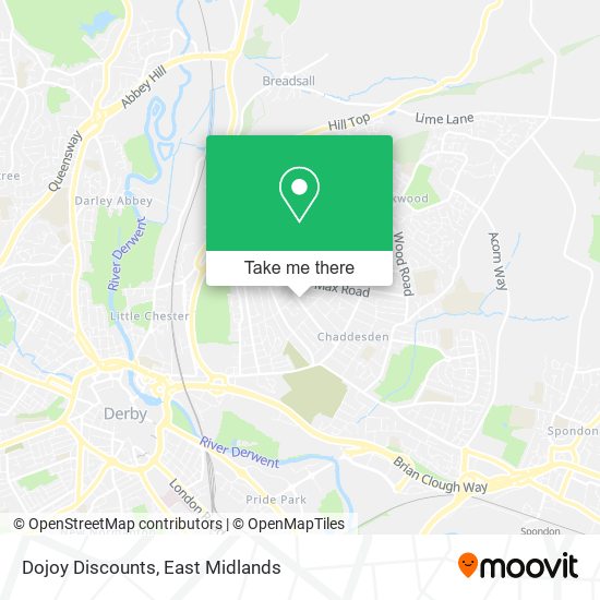 Dojoy Discounts map