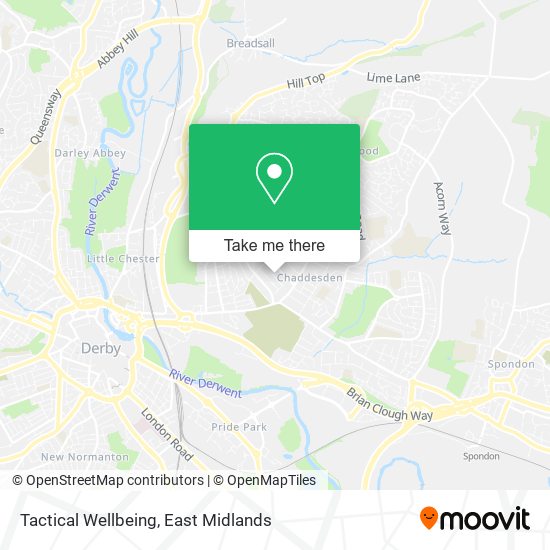 Tactical Wellbeing map