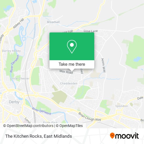 The Kitchen Rocks map