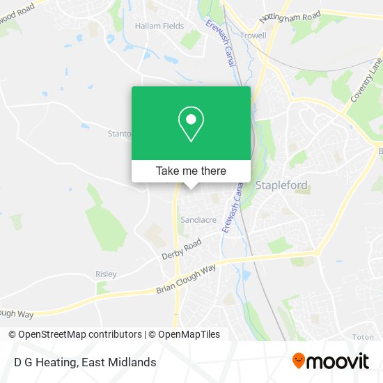 D G Heating map