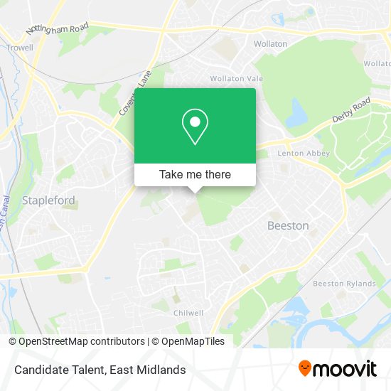 Candidate Talent map