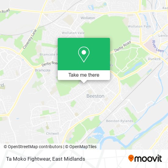 Ta Moko Fightwear map