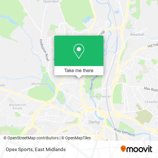 Opex Sports map