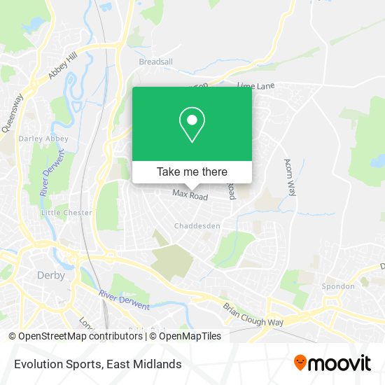 Evolution Sports map