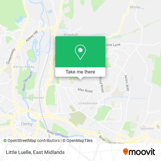 Little Luelle map