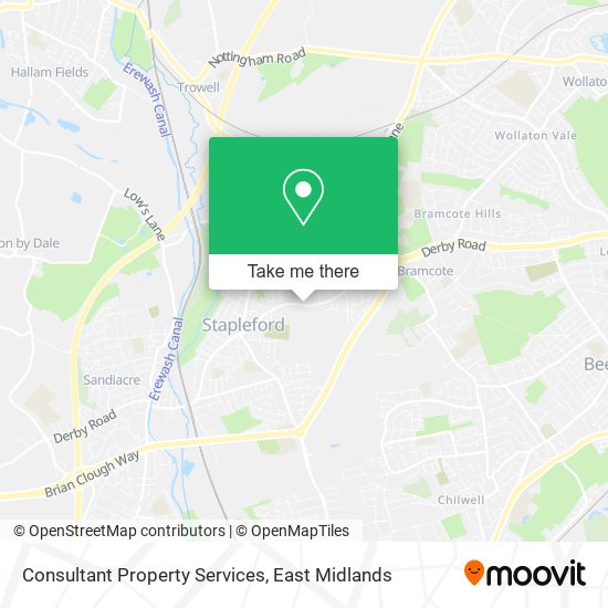 Consultant Property Services map
