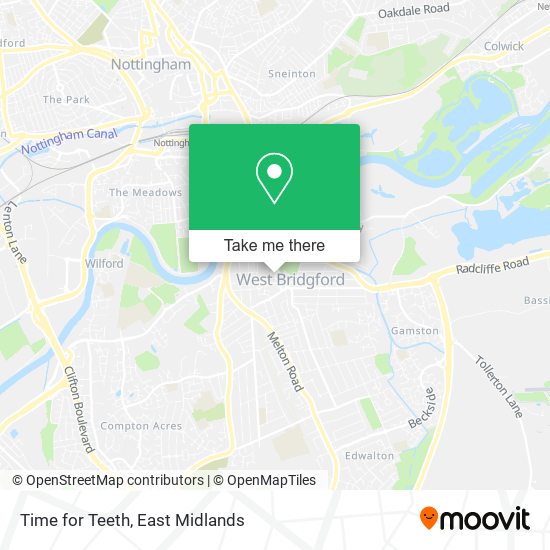 Time for Teeth map