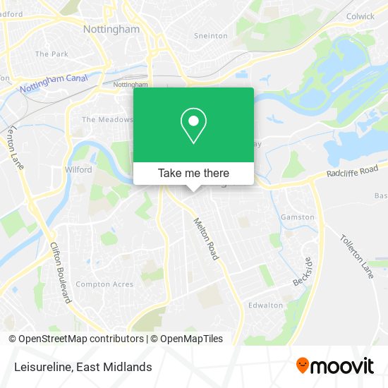 Leisureline map