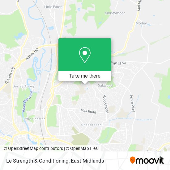 Le Strength & Conditioning map