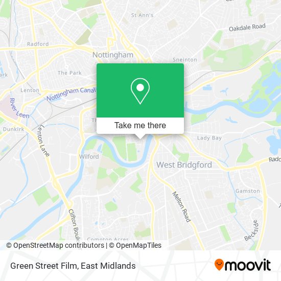 Green Street Film map