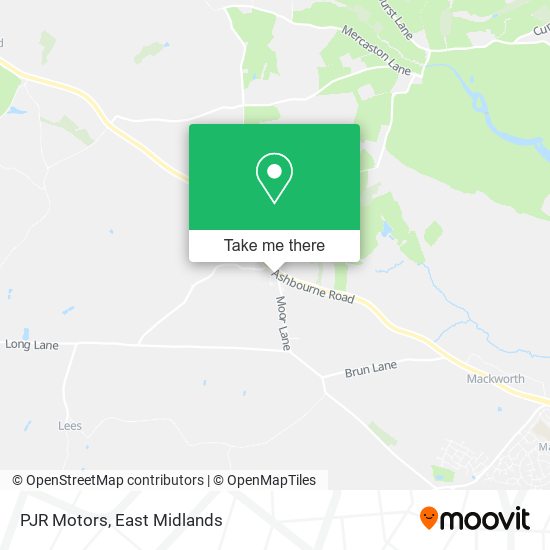 PJR Motors map