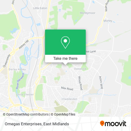 Omegas Enterprises map