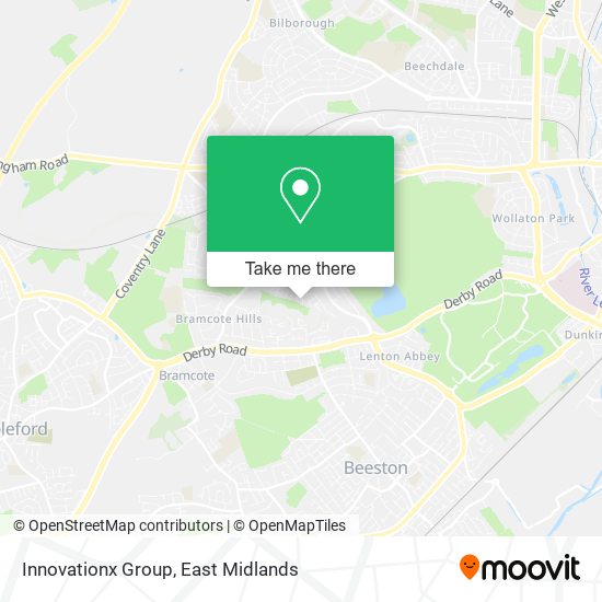Innovationx Group map
