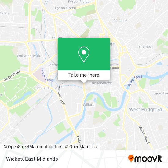 Wickes map