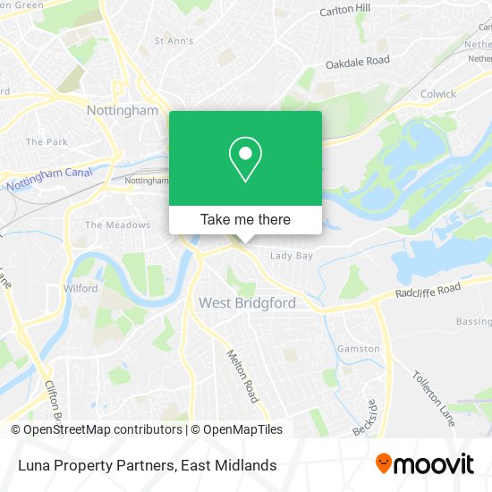 Luna Property Partners map