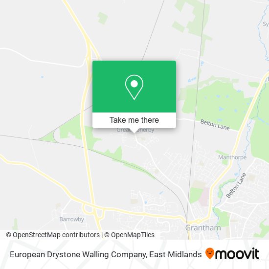 European Drystone Walling Company map