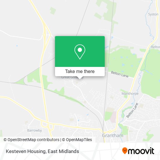 Kesteven Housing map