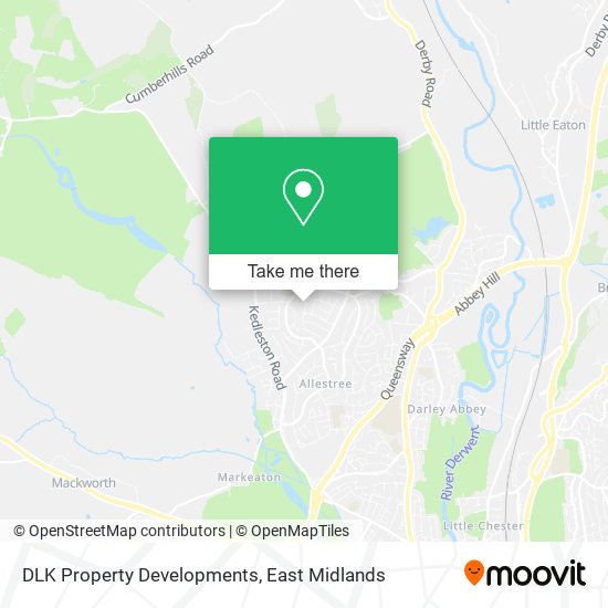 DLK Property Developments map