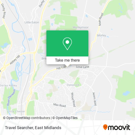 Travel Searcher map