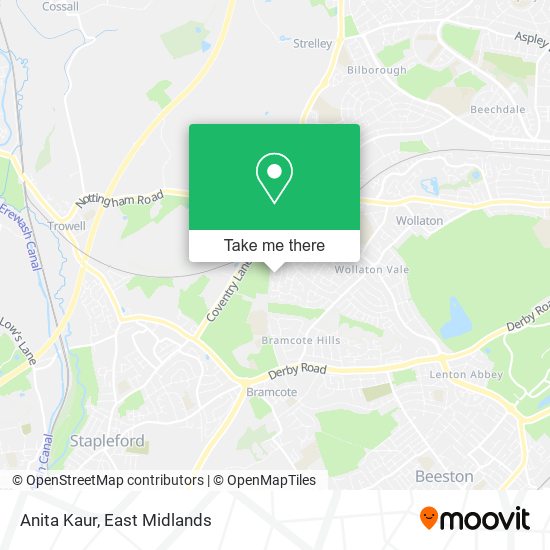 Anita Kaur map