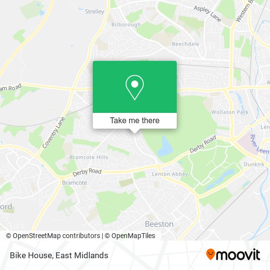 Bike House map