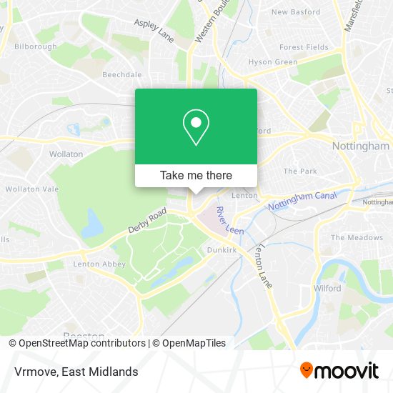 Vrmove map