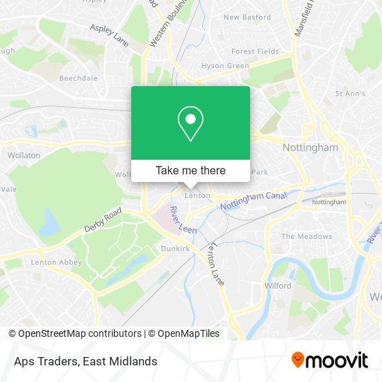 Aps Traders map