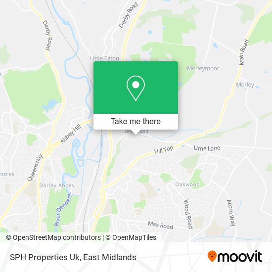 SPH Properties Uk map