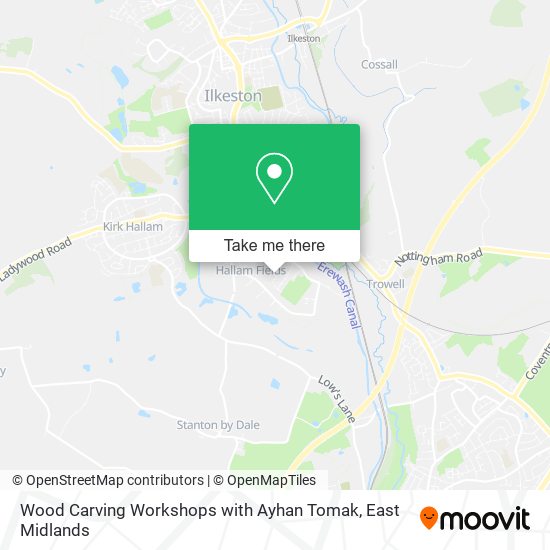 Wood Carving Workshops with Ayhan Tomak map