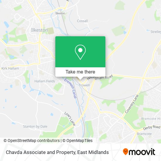 Chavda Associate and Property map