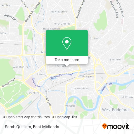 Sarah Quilliam map