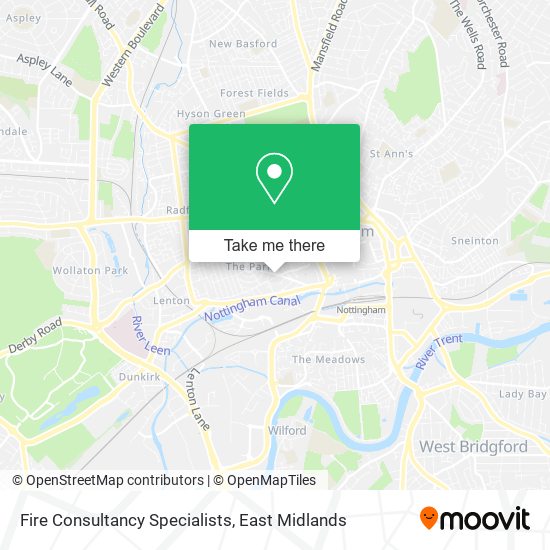 Fire Consultancy Specialists map