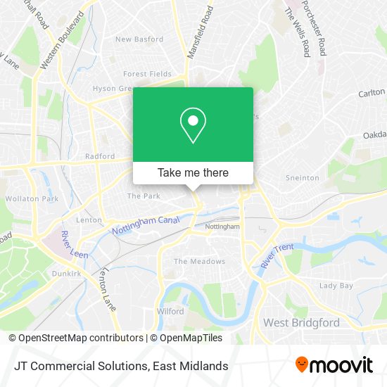 JT Commercial Solutions map