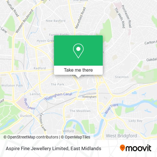 Aspire Fine Jewellery Limited map