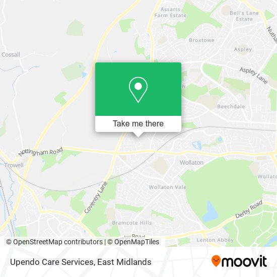 Upendo Care Services map