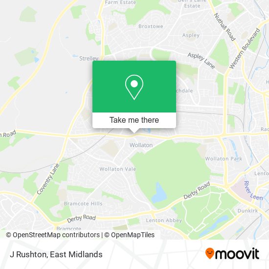 J Rushton map